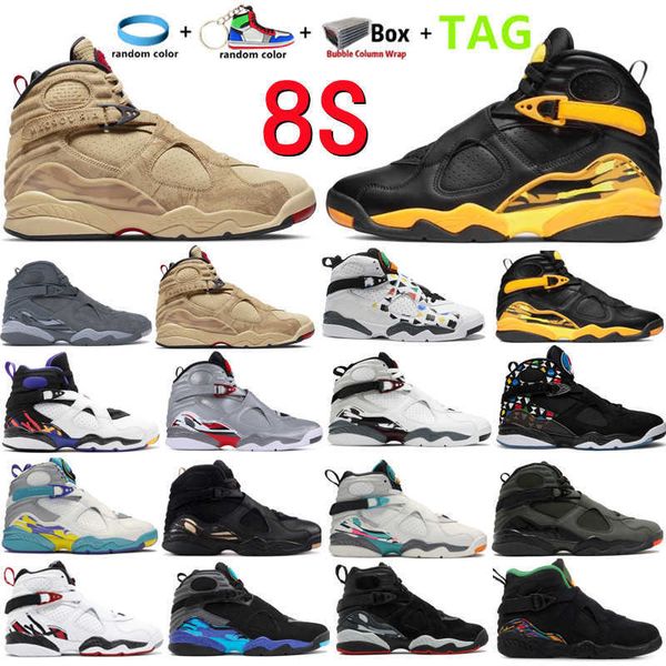 

basketball shoes sport trainers sneakers black taxi university blue black samurai aqua chrome south beach new 8 8s men women unc rui