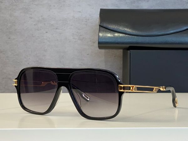 

luxury square sunglasses gold black/grey gradient the mice men pilot sun glasses sunnies gafas de sol sun shades occhiali da sole uv eyewear, White;black