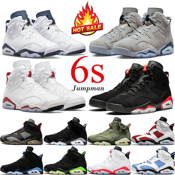 

jumpman 6 6s men basketball shoes sneakers georgetown unc university blue red oreo black cat metallic silver midnight navy mens womens outdo