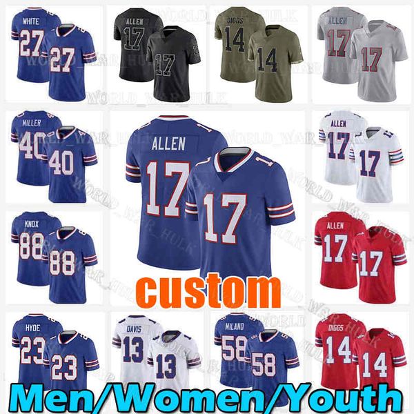

tre'davious white buffalos jersey tremaine edmunds billes josh allen matt milano 6 isaiah mckenzie james cook tyler bass dion dawkins g, Black;red