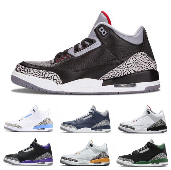

jumpman 3 mens basketball shoes 3s og high fragment fire red women sneakers unc 3m black white cement walking shoe size 3647 eur
