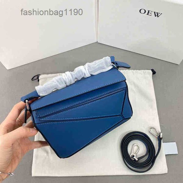 

puzzle fashion bag bags designer loews mini cow leather stitching pillow single slant span t11y