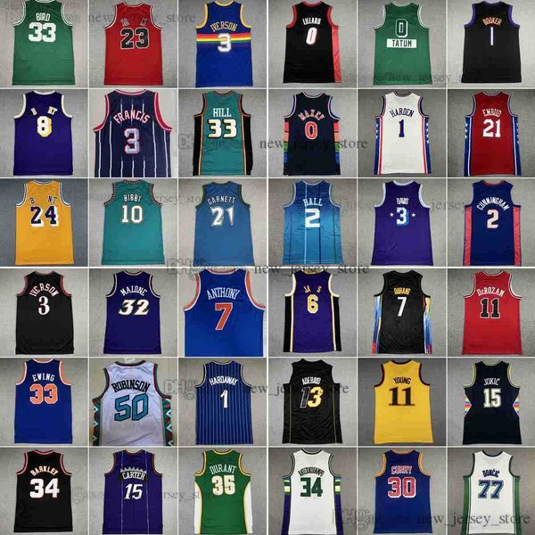 

basketball jerseys new diamond 75th city basketball 0 tyrese maxey jersey ja 12 morant james derozan irving herro butler doncic curry harden, Black;red