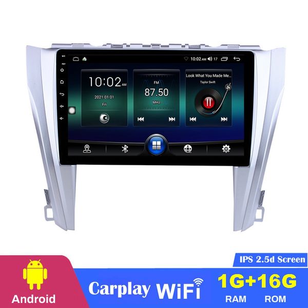 

10.1 inch car dvd radio player android gps navigation system for toyota camry 2015-2017 with usb wifi support swc 1080p