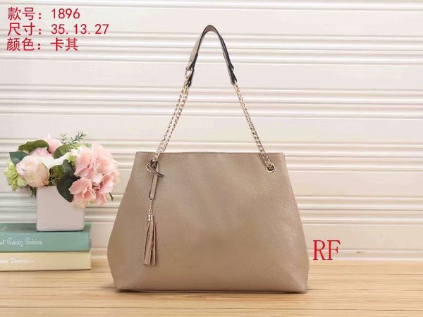 

designers luxury tote famous shoulder bag totes purse handbag message bags cluth brand classic crossbody pu leather wallet luggage #1896 wal