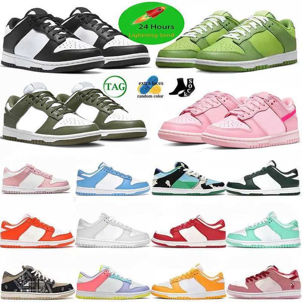

running shoes dnks panda triple pink grey fog syracuse team green university blue georgetown malachite sail walking jogging sneakers