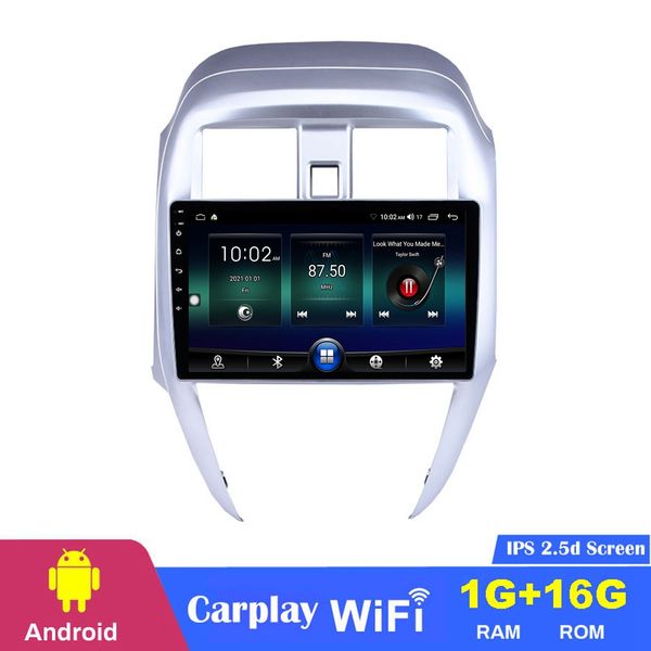 

android car dvd radio multimedia player for 2015-nissan old sunny with wifi usb aux 10.1 inch
