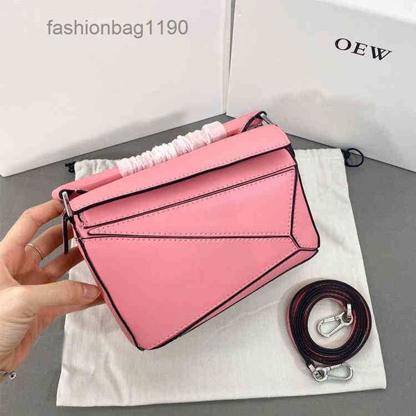 

designer fashion bags loews bag puzzle mini cow leather stitching pillow single slant span wu5q