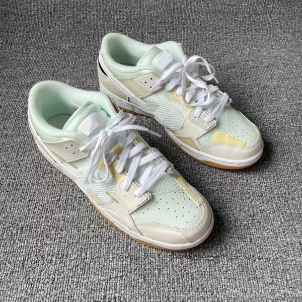 

shoes stitching womans sneakers low scrap sea glass skateboard running bowling gray green casual skate board men women sb mans