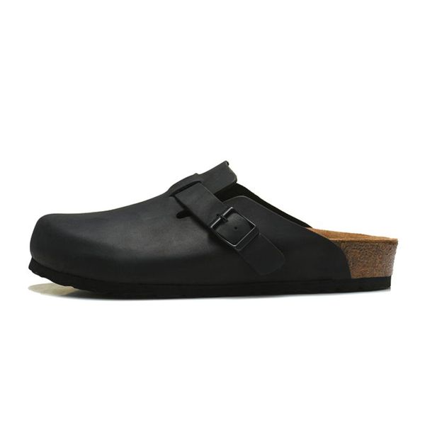 

sandals boston soft footbed slippers slide shoes men women clogs suede buckle strap trainers designer woody mens womens clog outdoore, Black