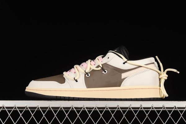 

js 1 low og 553558-062 basketball shoes cactus jack dm7866-001 men women 1s low sneakers with box size 4-12