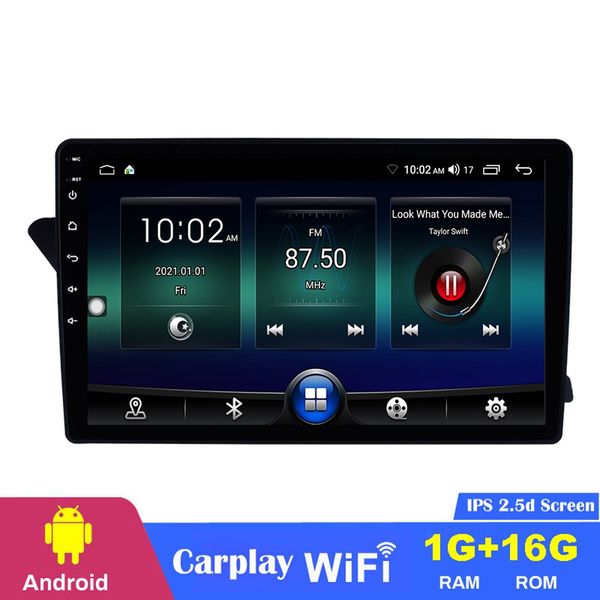 

car dvd gps navi stereo player for 2009-2016 audi a4l with wifi music usb aux support carplay dab 10.1 inch android