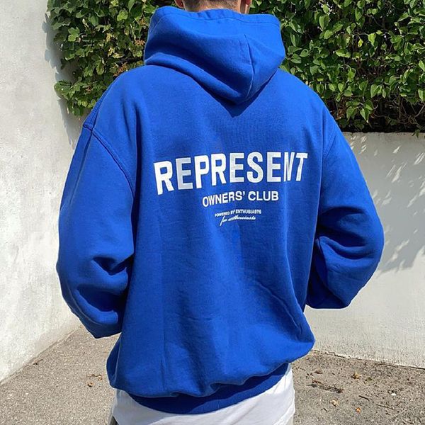

mens oversized hoodie black cream blue casual oversize hoodies pullovers jumpers men women hip hop streetwear mg220088