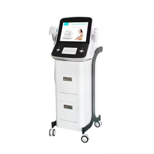 

mini hifu rf vacuum machine wrinkle removal face and body skin lifting tightening hifu instrument with 2 handles