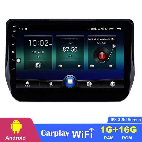 

car dvd head unit auto radio android player 9 inch for 2017-2019 hyundai h1 grand starex stereo with usb aux wifi carplay dab