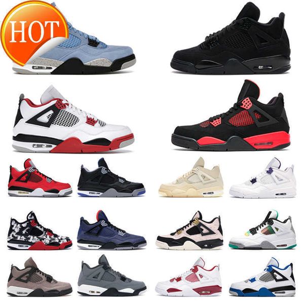 

2023 basketball shoes women sneakers canyon purple black cat university blue sail white oreo bred fire red thunder pure money sports 4s jump