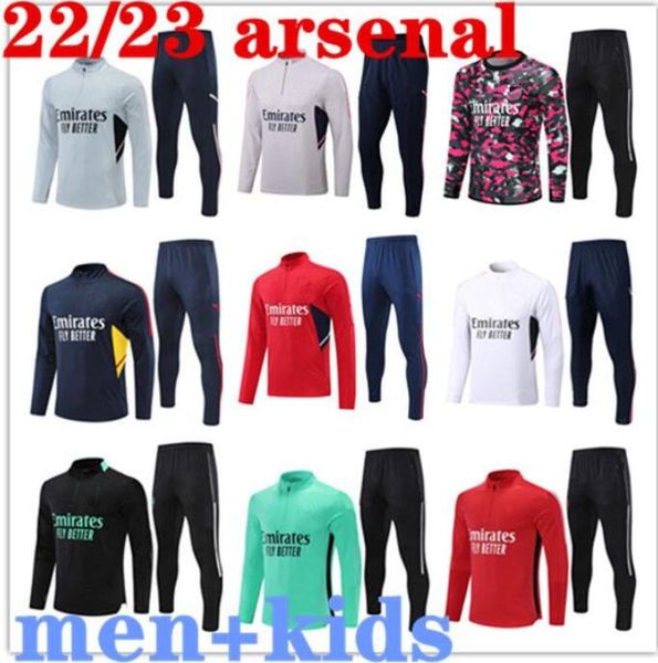 

22 23 arsen chandal futbol soccer training suit pepe saka survetement 2022 2023 odegaard thomas tierney smith rowe correa jacket camiseta tr, Black