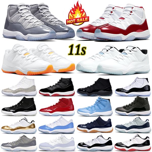 

jumpman 11 11s low men basketball shoes sneakers white bred concord cherry cool grey space jam university blue red mens womens sports outdoo