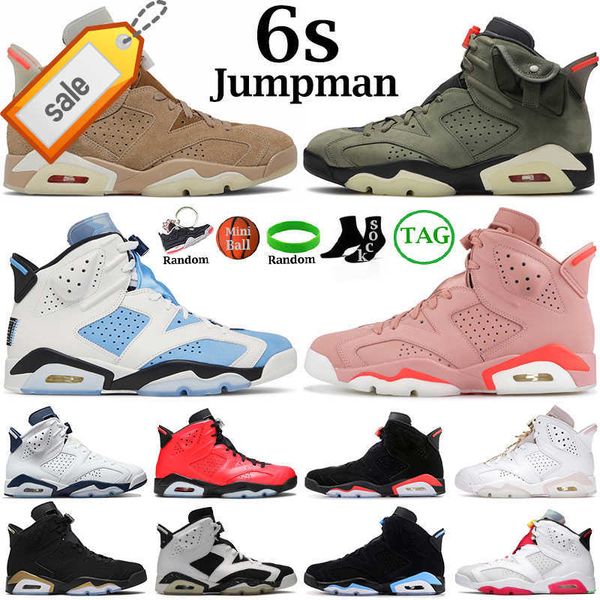 

men women 6s basketball shoes jumpman 6 unc white midnight navy british khaki olive black cat bordeaux bred reflective silver mens trainers
