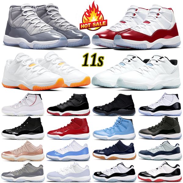 

11 jumpman 11s low men basketball shoes sneakers white bred concord cherry cool grey university blue red georgetown mens womens sports outdo