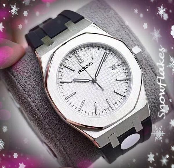 

brand quartz fashion mens time clock watches auto date men dress satch wholesale male gifts stainless steel case luminous classic generous w, Slivery;brown