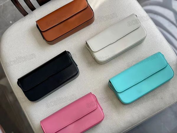 

gold matte hardware architecture signs shoulder bags 2022 handbags triumphal arch buckle hasp real leather baguettes fashion wallet purse