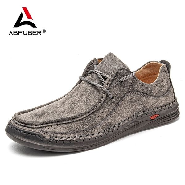 

dress shoes hand-stitching leather men casual sneakers comfty driving shoe breathable loafers design moccasins 220930, Black