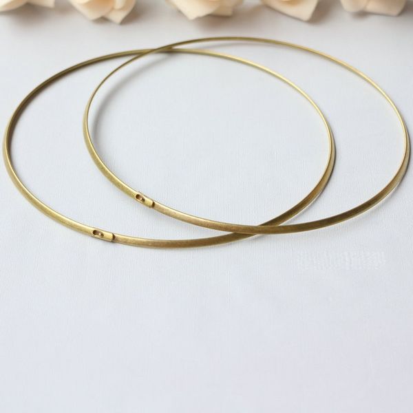 

10pcs/lot gold plated choker necklace cord wire for diy craft jewelry gift 18inch w019, White;red