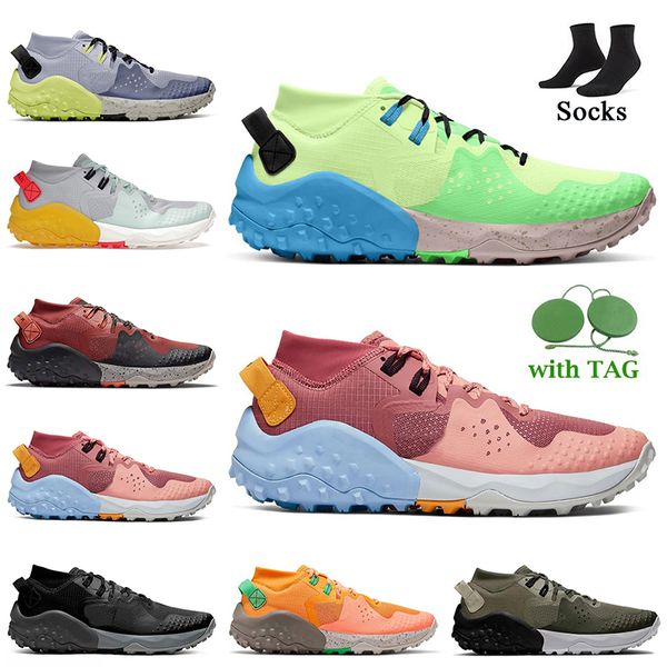 

outdoor jogging sport running shoes wildhorse 6 spruce aura ghost limelight barely volt kumquat pink cargo khaki triple black white women me