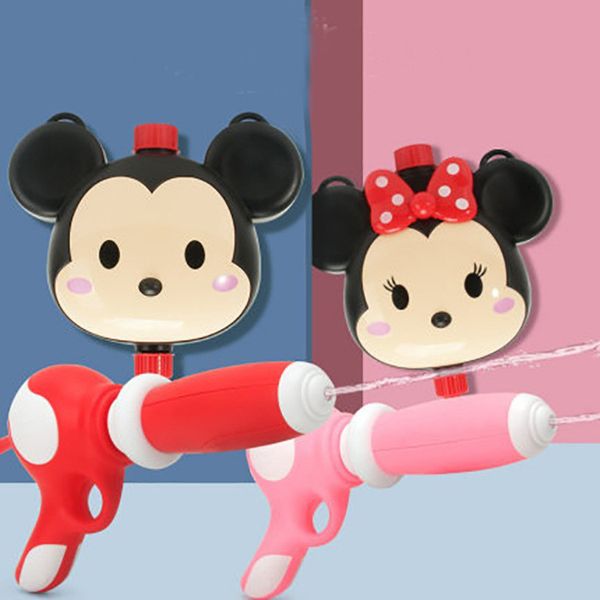 

disney bath toys backpack type water gun pull type men and women fight cartoon fun cute funny classic