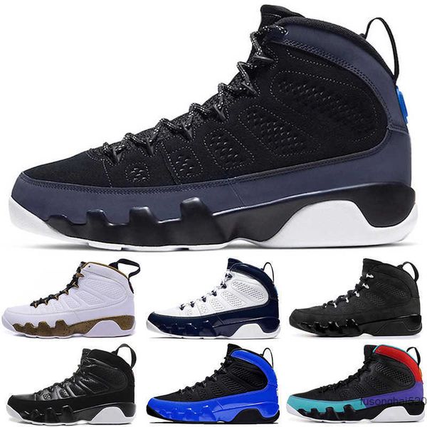 

2022 original 9s basketball shoes men anthracite black white blue gym red og space jam the spirit unc outdoor sports trainers sneakers jordo