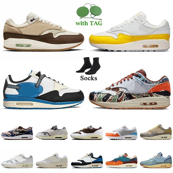 

og running shoes patta waves 1 crepe hemp tour yellow cactus jack fragment trainers dirty denim olive canvas 87 ironstone white black grey w