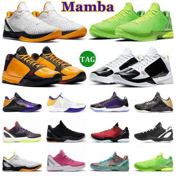 

6 protro mamba men basketball shoes grinch mambacita sweet 16 5 rings chaos alternate bruce lee lakers mens trainers outdoors sports