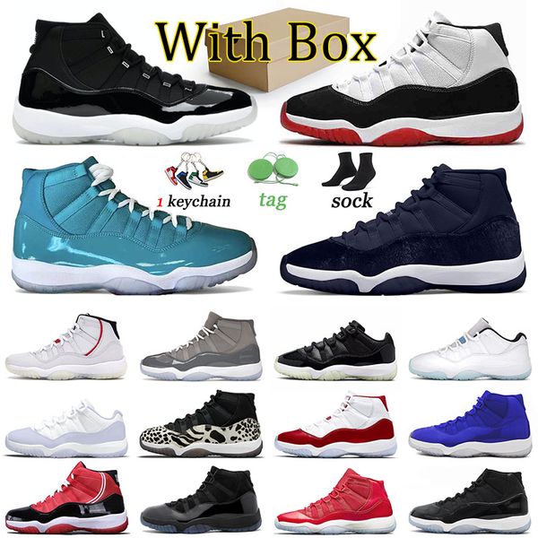 

fashion 11 11s basketball shoes jumpman breathable cool grey cap and gown cherry low 72-10 legend blue pure violet men women trainers midnig