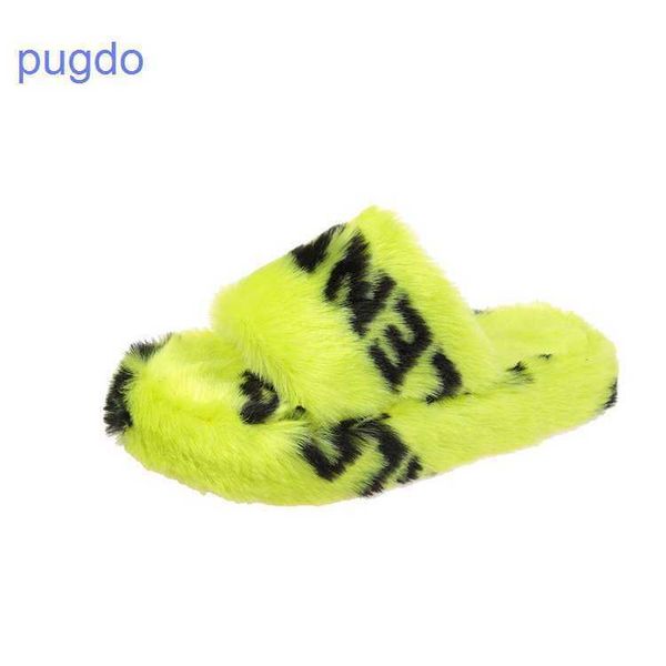 

designer ba lenciaga winter slippers online shop warm fashion letter casual wool for women wear outwardly; autu 08wk, Black