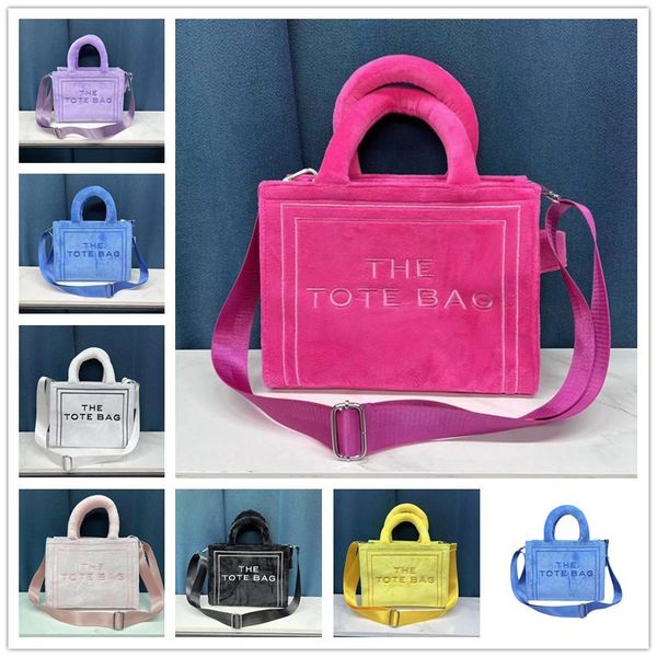 

2022 velvet classic designer the tote bag women handbag shoulder bag leather black pink crossbody shopping luxury fashion totes bags
