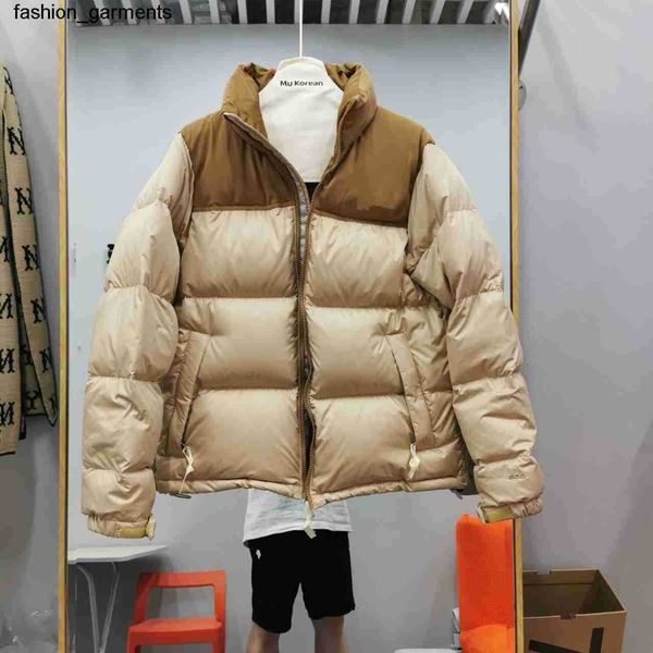 

designer men's down parkas the new winter face thickened warm lovers' white duck down jacket short outdoor slim slim, Black