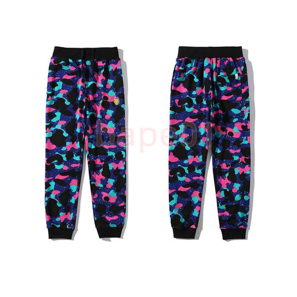 

womens designer camouflage printing pants famous joggers woman streetwear casual loose sweatpants asian size -3xl, Black;white