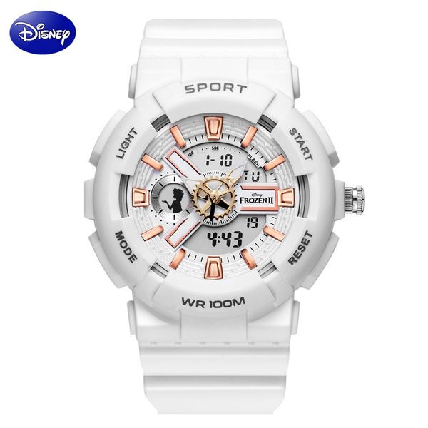 

disney student watch sports children mechanical watch alarm clock waterproom, Blue