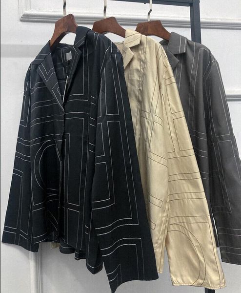 

22ss toteme logo graphic silk blended shirt long sleeve size xs s, White