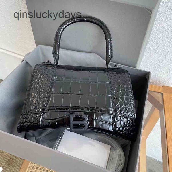 

designer balenciga bags for women crocodiless balencaigass advanced hourglass bag women's 2022 net red same ve