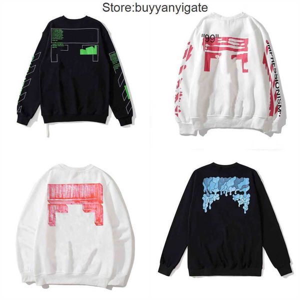 

21 mens off black hoodie letter embroidery sweatshirt men women sweater long sleeve pullover brand s streetwear fashion gq42
