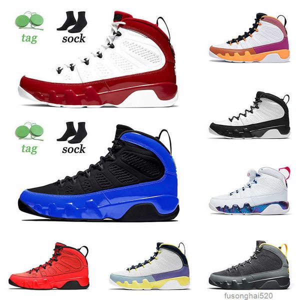 

wholesale basketball shoes 9 9s ix jumpman racer blue gym red change the world statue bred university gold trainers sneakers size 13 jordon, Black