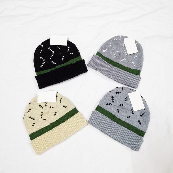 

classic men designers beanie hats women fashion knitted cap autumn outdoor warm skull caps, Blue;gray