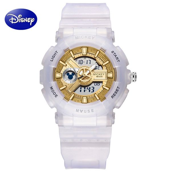 

disney student watch sports children mechanical watch alarm clock waterproof, Blue
