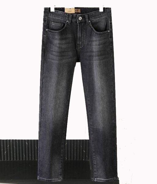

realfine jeans 5a tb regular slim fit comfort denim jean pants for men size 29-42 2022.9.19, Blue