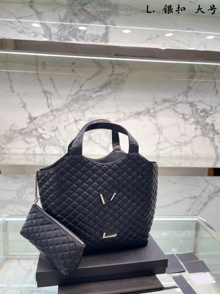 

shoulder bag luxury tote purse brand handbag message bags cluth classic genuine leather crossbody original 5a cluth totes 38cm vintage walle