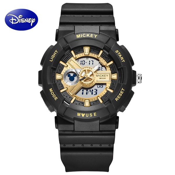 

disney student watch sports children mechanical watch alarm clock waterproo designer's watches, Blue