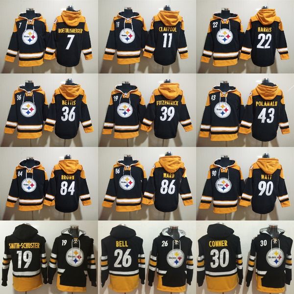 

diy designer claypool hoodie mens kids woman winter plush sweater harris hooded ins fashion youth students spring and autumn bettis team war, Black