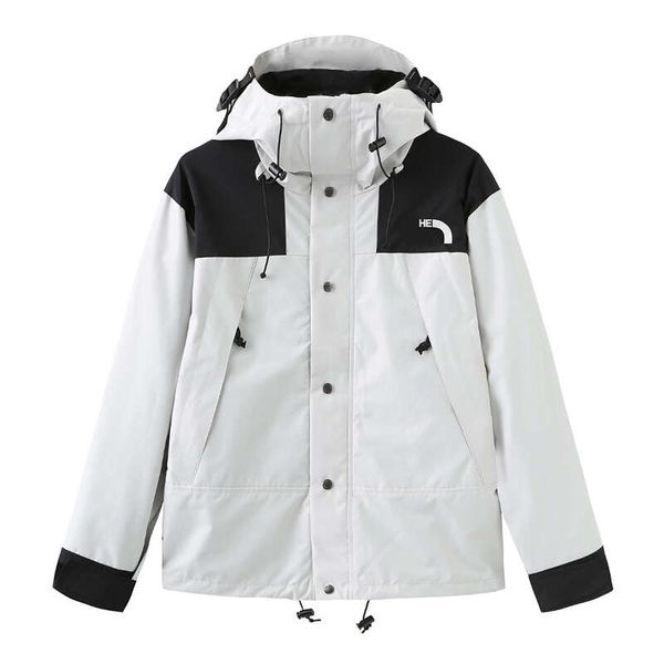 

designer men's down jackets parkas long puffer jacket hooded winter outdoor adventure coat outerwear parka mountain wear windbreaker fo, Black